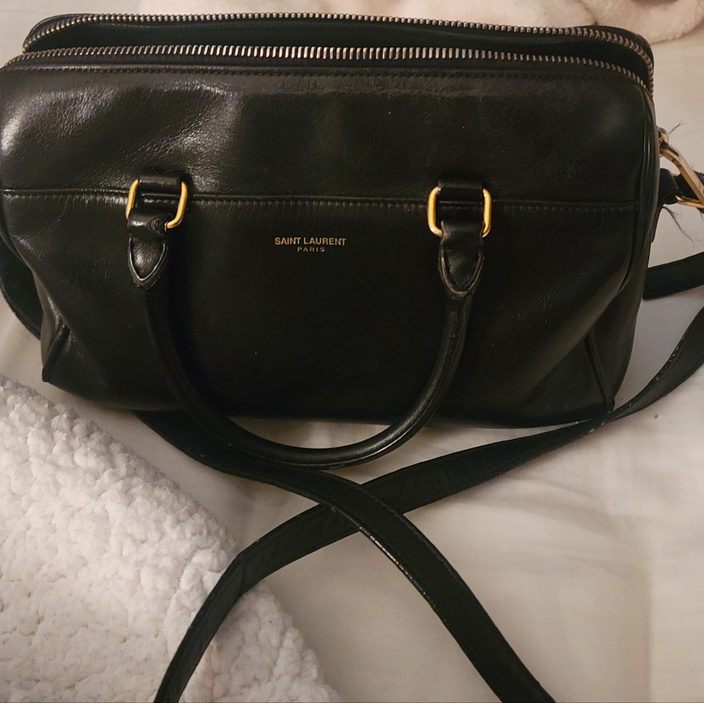 Saint Laurent Leather Crossbody Bag /Satchel
